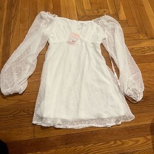 Misguided us 6 white dress